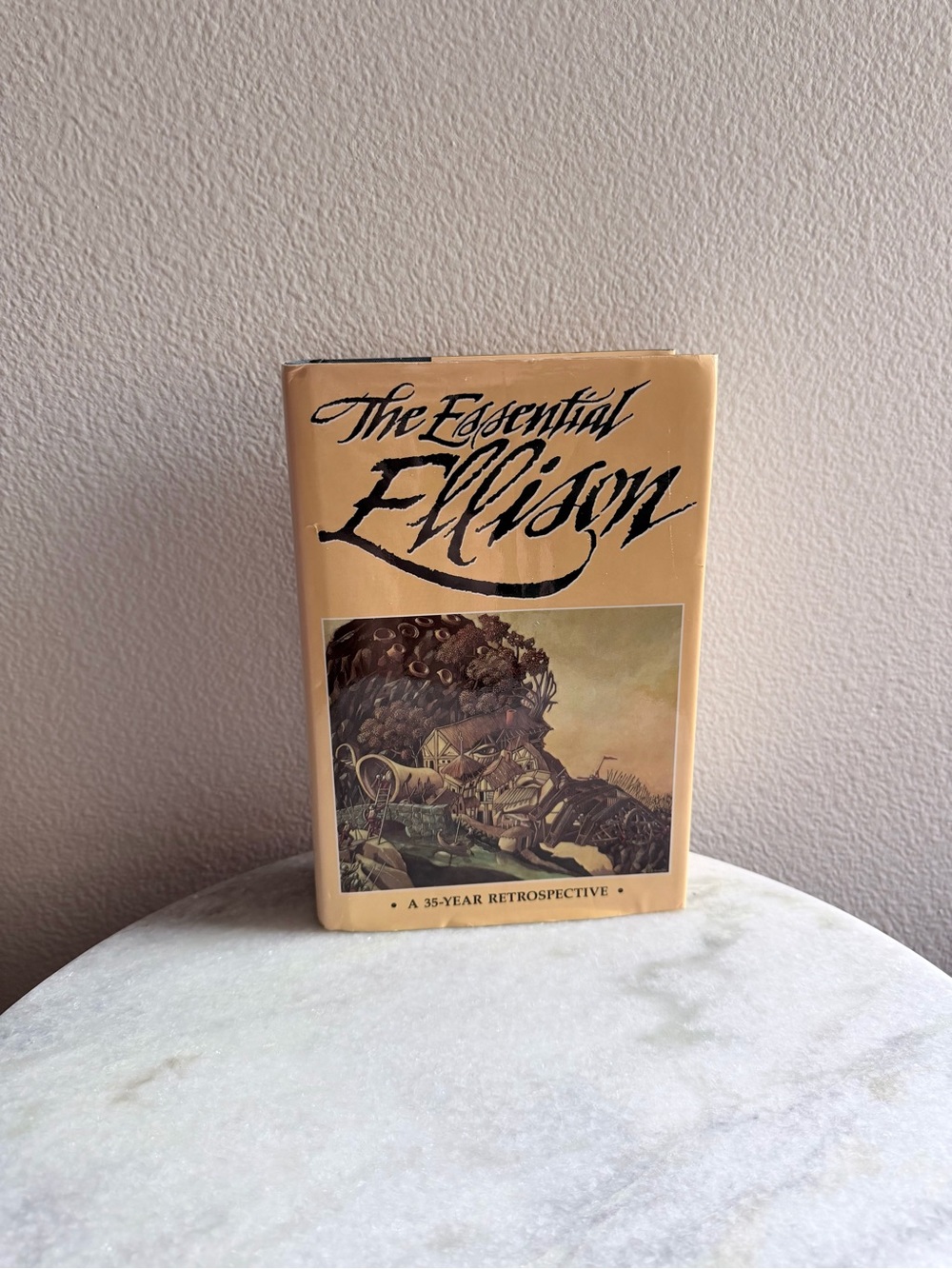 Vintage 1987 hardcover first edition of Harlan Ellisons "The Essential Ellison"